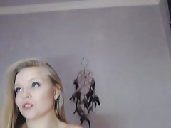 Babe, Blonde, Masturbation, Webcam