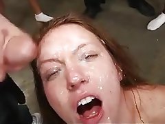 Bukkake, Facial, Gangbang, Hardcore